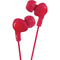 Gumy(R) Plus Inner-Ear Earbuds (Red)-Headphones & Headsets-JadeMoghul Inc.