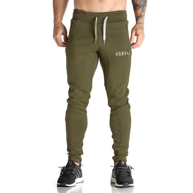 GYMLOCKER 2017 Men camouflage Gyms Pants Casual Elastic Mens Fitness Workout Pants skinny Sweatpants Trousers Jogger Pants-green-XL-JadeMoghul Inc.