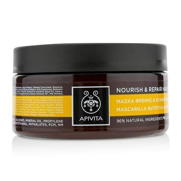 Hair Care Nourish & Repair Hair Mask with Olive & Honey (For Dry-Damaged Hair) - 200ml-6.81oz Apivita