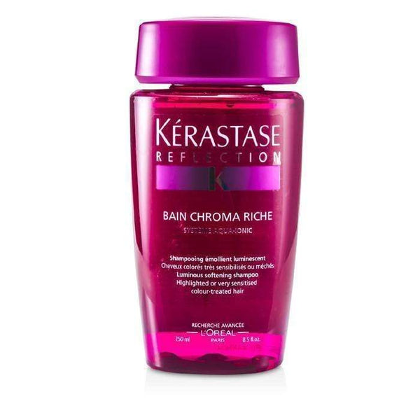 Hair Care Reflection Bain Chroma Riche Luminous Softening Shampoo (For Highlighted or Very Sensitised Color-Treated Hair) - 250ml-8.5oz Kerastase
