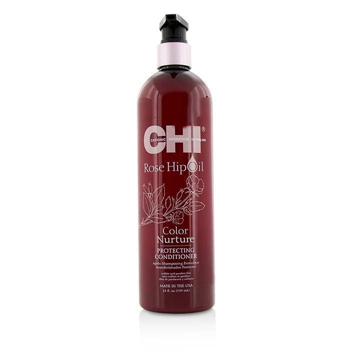 Hair Care Rose Hip Oil Color Nurture Protecting Conditioner - 739ml-25oz Chi