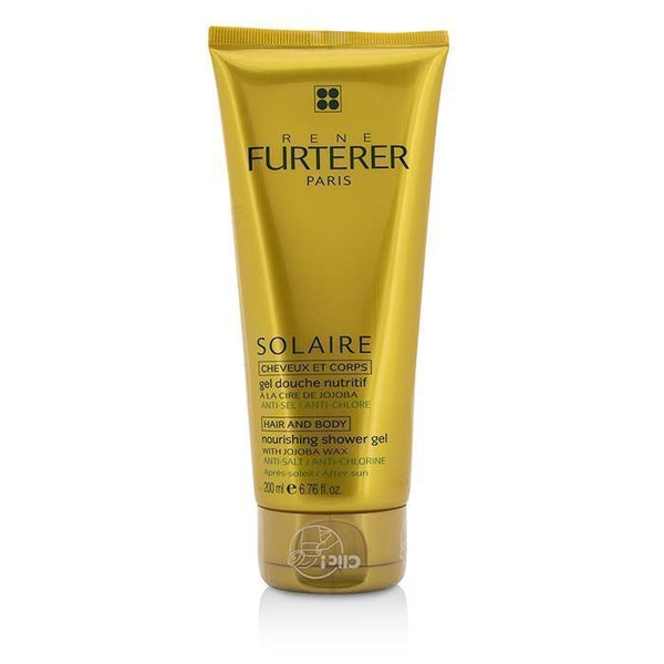 Hair Care Solaire Nourishing Shower Gel with Jojoba Wax (Hair and Body) - 200ml-6.76oz Rene Furterer