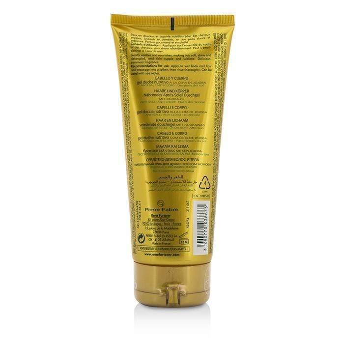 Hair Care Solaire Nourishing Shower Gel with Jojoba Wax (Hair and Body) - 200ml-6.76oz Rene Furterer