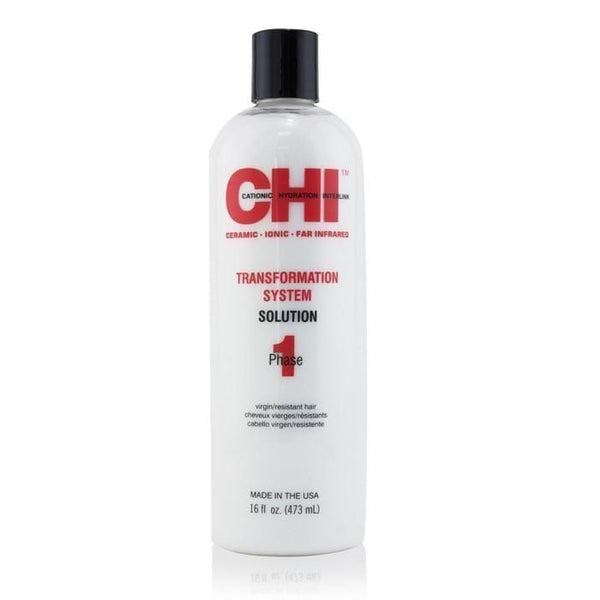 Transformation System Phase 1 - Solution Formula A (For Resistant-Virgin Hair) - 473ml-16oz