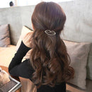 Hair Clip For Women Scissors Diamond Round Moon Leaf Unicorn Heart Simple Golden Silver Girl Fashion Gift Charm AExp