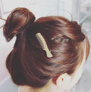 Hair Clip For Women Scissors Diamond Round Moon Leaf Unicorn Heart Simple Golden Silver Girl Fashion Gift Charm JadeMoghul Inc. 