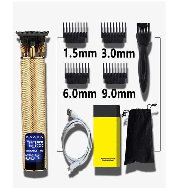 Hair Clipper Electric hair trimmer for men Cordless Shaver Trimmer 0mm Barber Hair Cutting Machine beard trimmer beard clipper JadeMoghul Inc. 