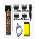 Hair Clipper Electric hair trimmer for men Cordless Shaver Trimmer 0mm Barber Hair Cutting Machine beard trimmer beard clipper JadeMoghul Inc. 