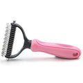 Hair Removal Comb for Dogs Cat Detangler Fur Trimming Dematting Deshedding Brush Grooming Tool For matted Long Hair Curly Pet JadeMoghul Inc. 