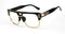 Half Metal Frame Men Sunglasses Classic Retro Vintage Sun glasses Women Brand Designer Sunglasses Women Top Quality UV400-Black bridge-JadeMoghul Inc.