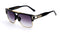 Half Metal Frame Men Sunglasses Classic Retro Vintage Sun glasses Women Brand Designer Sunglasses Women Top Quality UV400-Gloss black w smoke-JadeMoghul Inc.