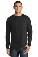 Hanes Beefy-T - 100% Cotton Long Sleeve T-Shirt. 5186-T-shirts-Black-3XL-JadeMoghul Inc.