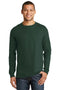 Hanes Beefy-T - 100% Cotton Long Sleeve T-Shirt. 5186-T-shirts-Deep Forest-3XL-JadeMoghul Inc.