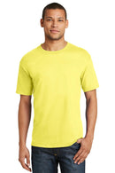 Hanes Beefy-T - 100% Cotton T-Shirt. 5180-T-shirts-Yellow-3XL-JadeMoghul Inc.