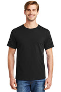 Hanes - ComfortSoft 100% Cotton T-Shirt. 5280-T-shirts-Black-3XL-JadeMoghul Inc.