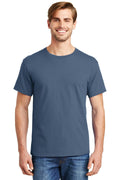 Hanes - ComfortSoft 100% Cotton T-Shirt. 5280-T-shirts-Denim Blue-3XL-JadeMoghul Inc.