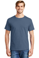 Hanes - ComfortSoft 100% Cotton T-Shirt. 5280-T-shirts-Denim Blue-3XL-JadeMoghul Inc.