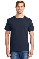 Hanes - ComfortSoft 100% Cotton T-Shirt. 5280-T-shirts-Navy-XL-JadeMoghul Inc.