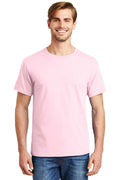 Hanes - ComfortSoft 100% Cotton T-Shirt. 5280-T-shirts-Pale Pink-3XL-JadeMoghul Inc.