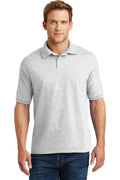 Hanes Ecomart - 5.2-Ounce Jersey Knit Sport Shirt. 054X-Polos/knits-Ash-3XL-JadeMoghul Inc.