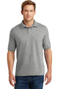 Hanes Ecomart - 5.2-Ounce Jersey Knit Sport Shirt. 054X-Polos/knits-Light Steel-3XL-JadeMoghul Inc.