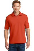 Hanes Ecomart - 5.2-Ounce Jersey Knit Sport Shirt. 054X-Polos/knits-Orange-3XL-JadeMoghul Inc.
