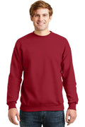 Hanes - Ecomart Crewneck Sweatshirt. P160-Sweatshirts/Fleece-Deep Red-5XL-JadeMoghul Inc.
