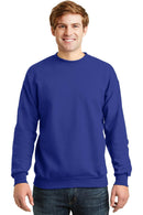 Hanes - Ecomart Crewneck Sweatshirt. P160-Sweatshirts/Fleece-Deep Royal-5XL-JadeMoghul Inc.