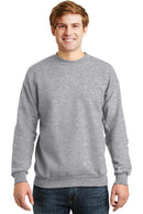 Hanes - Ecomart Crewneck Sweatshirt. P160-Sweatshirts/Fleece-Light Steel-3XL-JadeMoghul Inc.