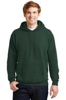 Hanes Ecomart - Pullover Hooded Sweatshirt. P170-Sweatshirts/Fleece-Deep Forest-2XL-JadeMoghul Inc.