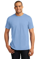 Hanes - EcoSmart 50/50 Cotton/Poly T-Shirt. 5170-T-shirts-Light Blue-2XL-JadeMoghul Inc.