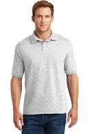 Hanes EcoSmart - 5.2-Ounce Jersey Knit Sport Shirt. 054X-Polos/Knits-Ash-S-JadeMoghul Inc.