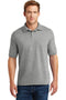 Hanes EcoSmart - 5.2-Ounce Jersey Knit Sport Shirt. 054X-Polos/Knits-Light Steel-S-JadeMoghul Inc.