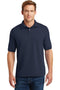 Hanes EcoSmart - 5.2-Ounce Jersey Knit Sport Shirt. 054X-Polos/Knits-Navy-S-JadeMoghul Inc.