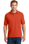 Hanes EcoSmart - 5.2-Ounce Jersey Knit Sport Shirt. 054X-Polos/Knits-Orange-S-JadeMoghul Inc.