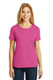 Hanes - Ladies Nano-T Cotton T-Shirt. SL04-T-shirts-Wow Pink-2XL-JadeMoghul Inc.