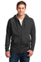 Hanes Nano Full-Zip Hooded Sweatshirt. HN280-Sweatshirts/Fleece-Charcoal Heather*-3XL-JadeMoghul Inc.