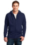 Hanes Nano Full-Zip Hooded Sweatshirt. HN280-Sweatshirts/Fleece-Vintage Navy-3XL-JadeMoghul Inc.