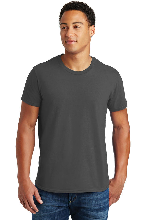 Hanes - Nano-T Cotton T-Shirt. 4980-T-shirts-Smoke Grey-2XL-JadeMoghul Inc.