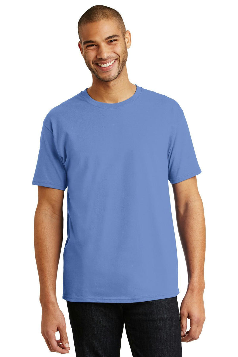 Hanes - Tagless 100% Cotton T-Shirt. 5250-T-shirts-Carolina Blue-3XL-JadeMoghul Inc.