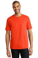 Hanes - Tagless 100% Cotton T-Shirt. 5250-T-shirts-Orange-3XL-JadeMoghul Inc.