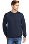 Hanes Ultimate Cotton - Crewneck Sweatshirt. F260-Sweatshirts/Fleece-Navy-S-JadeMoghul Inc.