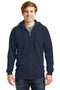 Hanes Ultimate Cotton - Full-Zip Hooded Sweatshirt. F283-Sweatshirts/Fleece-Navy-2XL-JadeMoghul Inc.