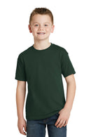 Hanes - Youth Ecomart 50/50 Cotton Poly T-Shirt. 5370-Youth-Deep Forest-XL-JadeMoghul Inc.