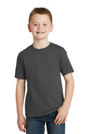 Hanes - Youth Ecomart 50/50 Cotton Poly T-Shirt. 5370-Youth-Smoke Grey-XL-JadeMoghul Inc.