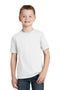 Hanes - Youth Ecomart 50/50 Cotton Poly T-Shirt. 5370-Youth-White-XL-JadeMoghul Inc.