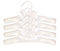 Hangers - 4 Pack White Satin-WHITE-JadeMoghul Inc.