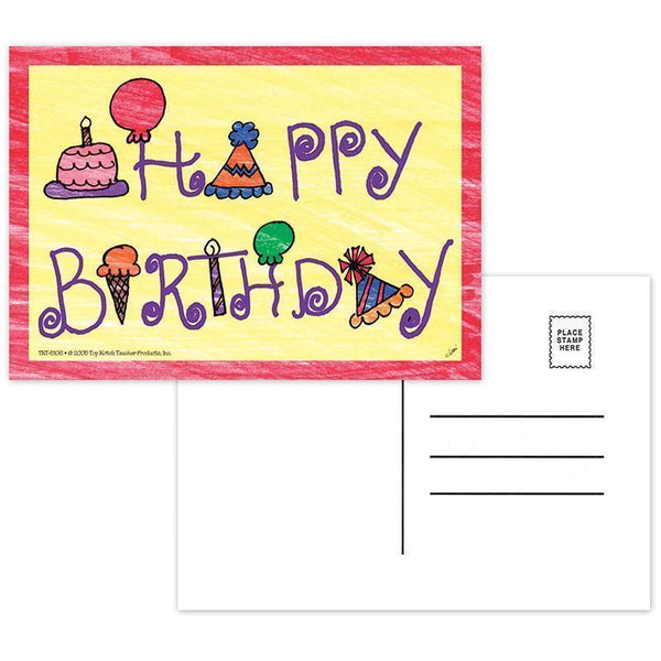 HAPPY BIRTHDAY POSTCARDS-Supplies-JadeMoghul Inc.