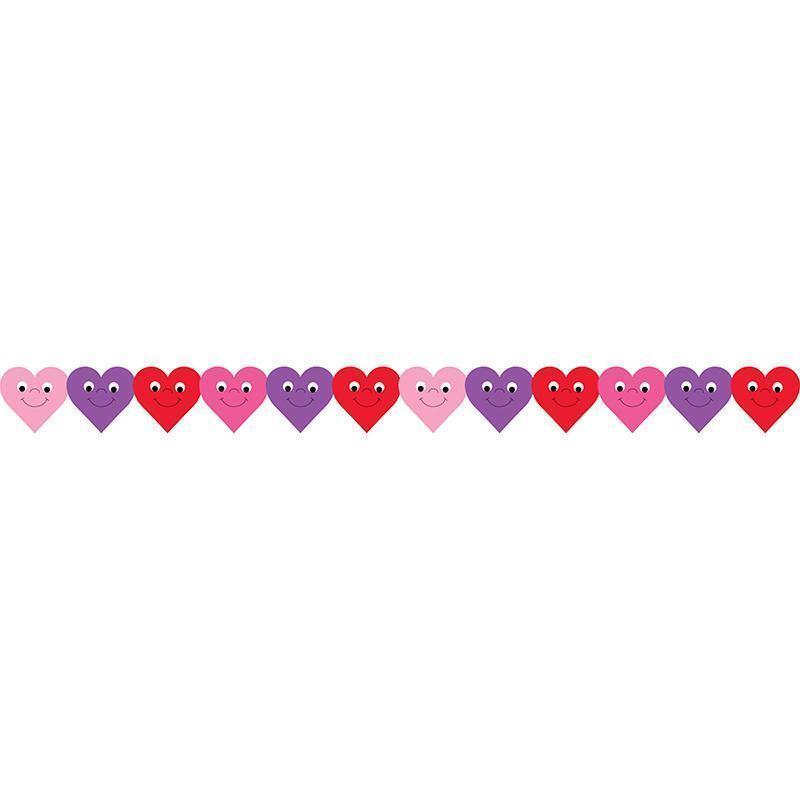 HAPPY HEARTS DIE CUT CLASSROOM-Arts & Crafts-JadeMoghul Inc.