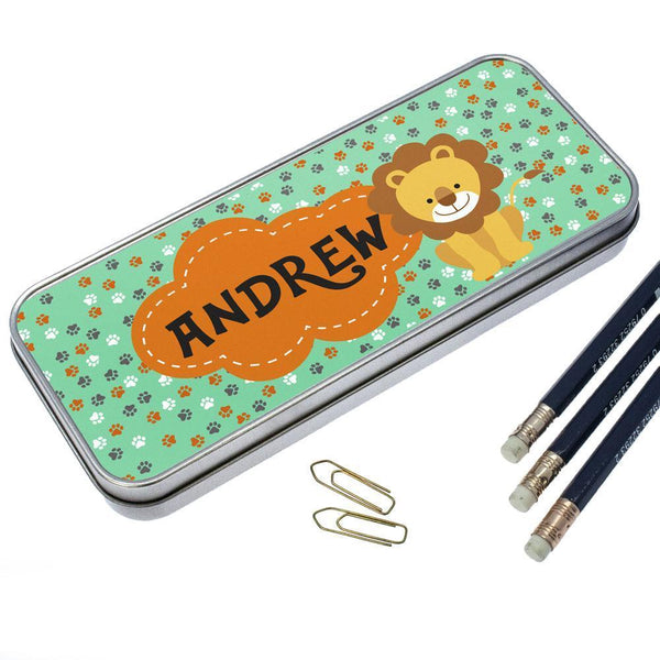 Cute Pencil Cases Happy Lion Pencil Case